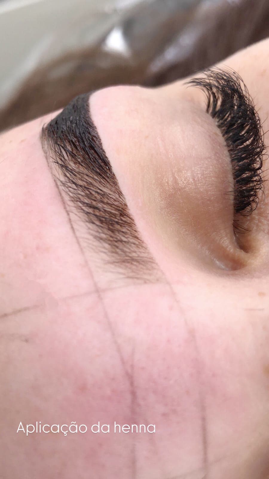 Resultado brow lamination